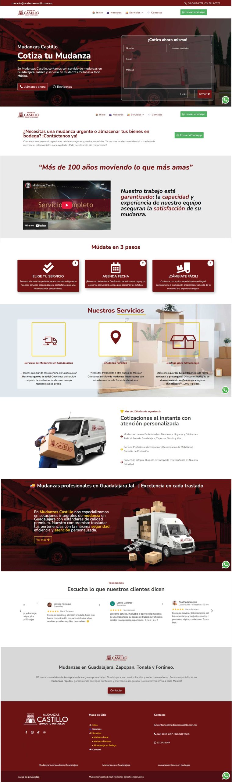 Sitio web profesional en Guadalajara<br />
